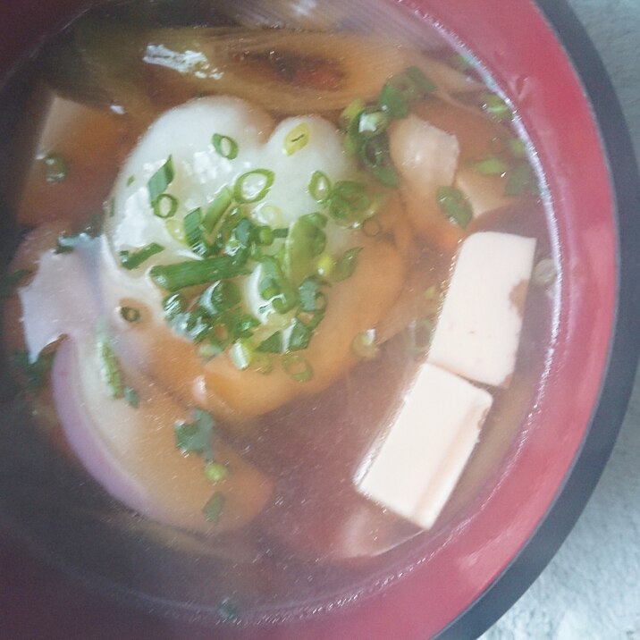 年越しそばのつゆでお雑煮 レシピ 作り方 By じゃが塩 楽天レシピ